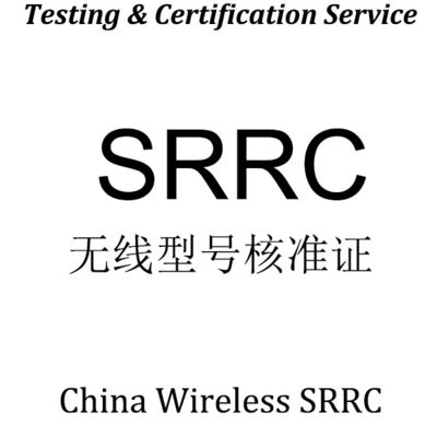 satın al Çin Kablosuz İletişim Test ve Sertifikasyonu SRRC tip onayı, CCC, CE-RED, FCC ID, IC ID, KC, TELEC, MIC online manufacture