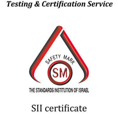 İsrail Sii Test Sertifikası Ortadoğu Sertifikası